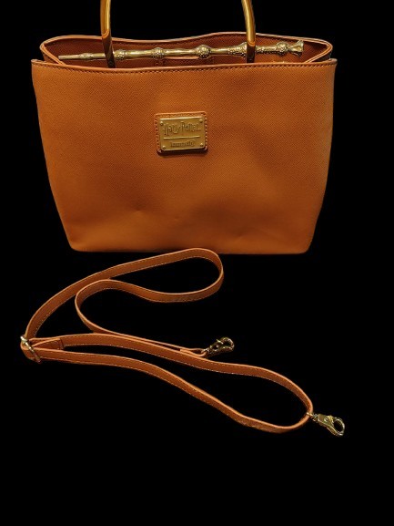 Loungefly Harry Potter Deathly Hallows Elder Wand Cognac Handbag