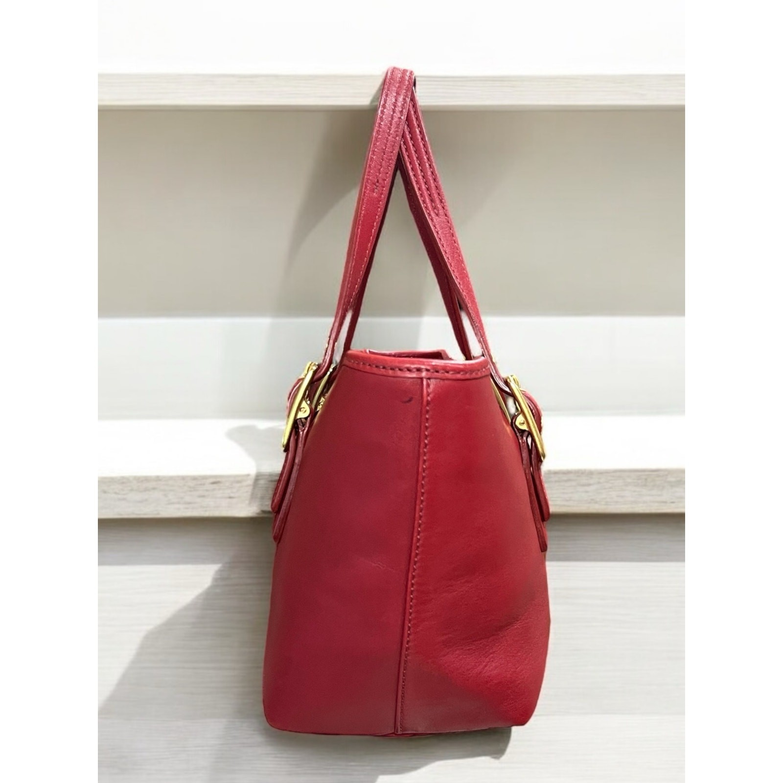 Vintage Coach 9846 Legacy West Small Market Tote Bag