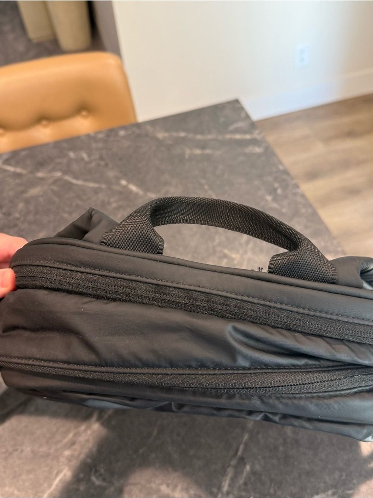 Calpak Luka 15” laptop backpack matte black unisex full sized