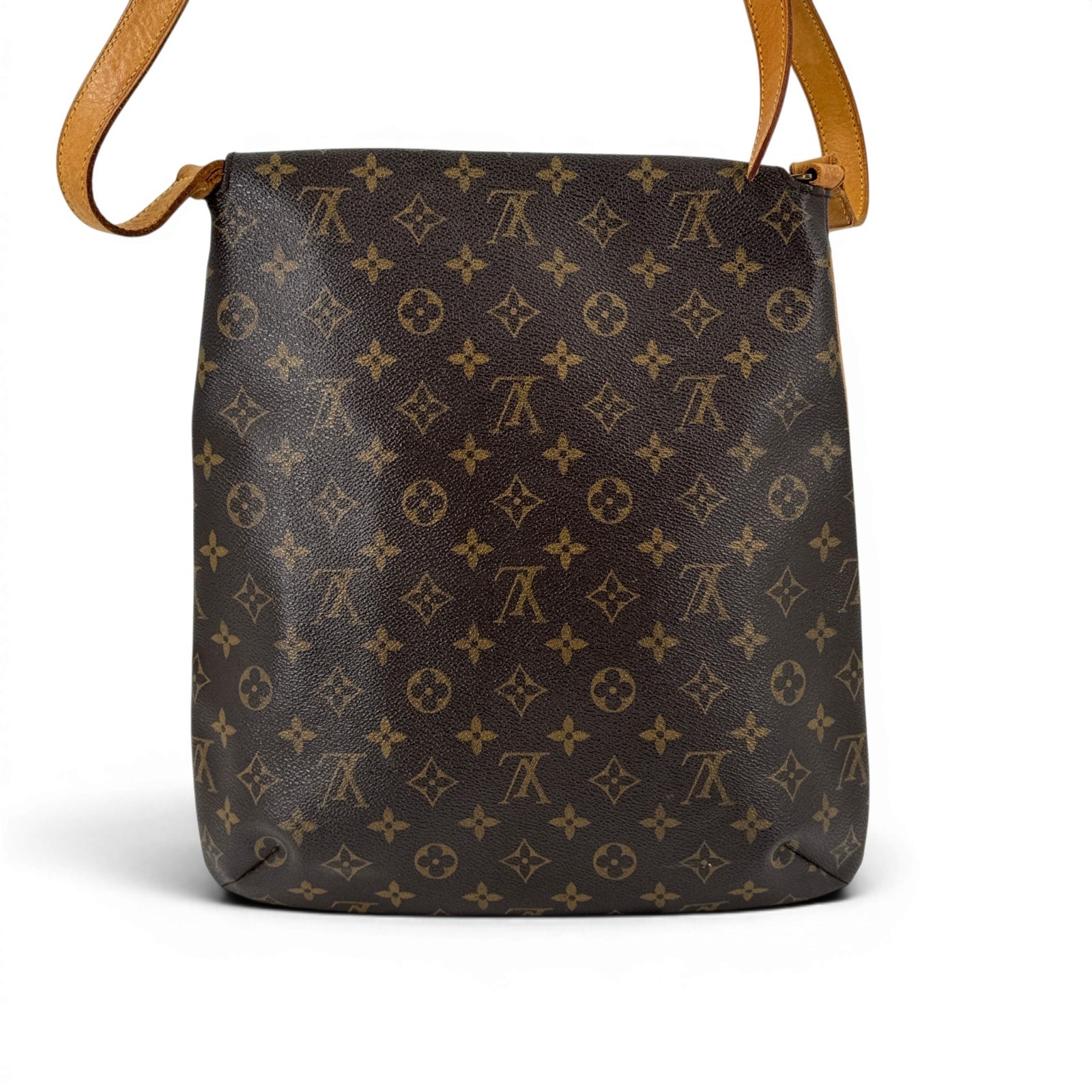 Auth LOUIS VUITTON Monogram Musette M51256 Shoulder Bag Crossbody Messenger