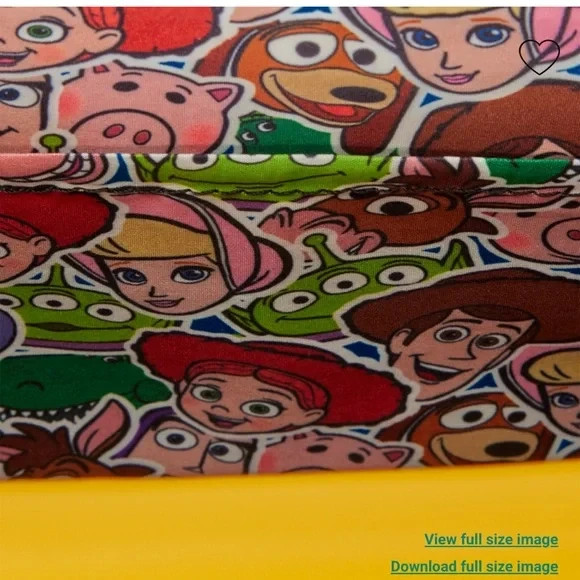 Loungefly Toy Story Limited Edition All-Over Print Crossbody Bag