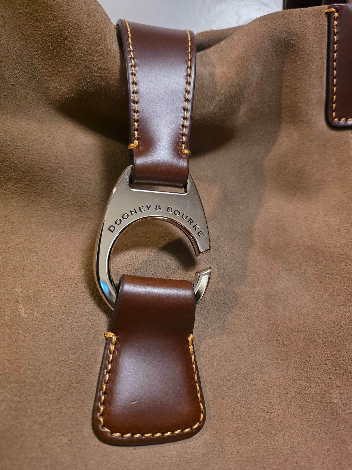 Dooney & Bourke’s Derby Suede East West Shopper