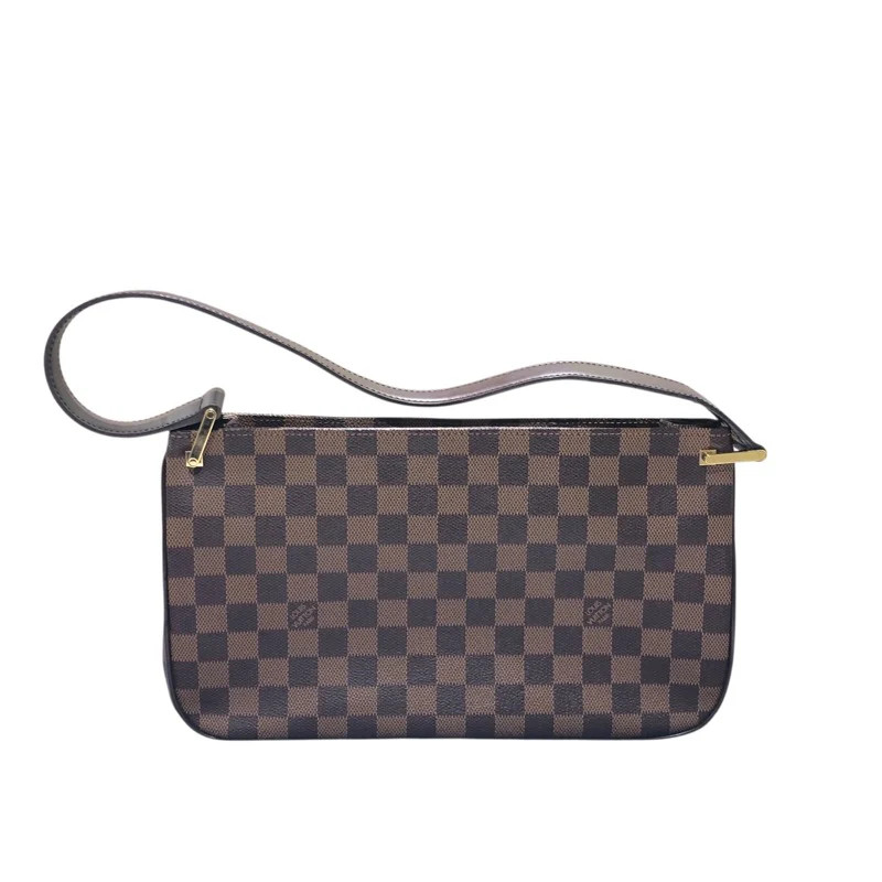 LOUIS VUITTON Overny N51129 Ebene Damier Canvas Shoulder Bag #2277