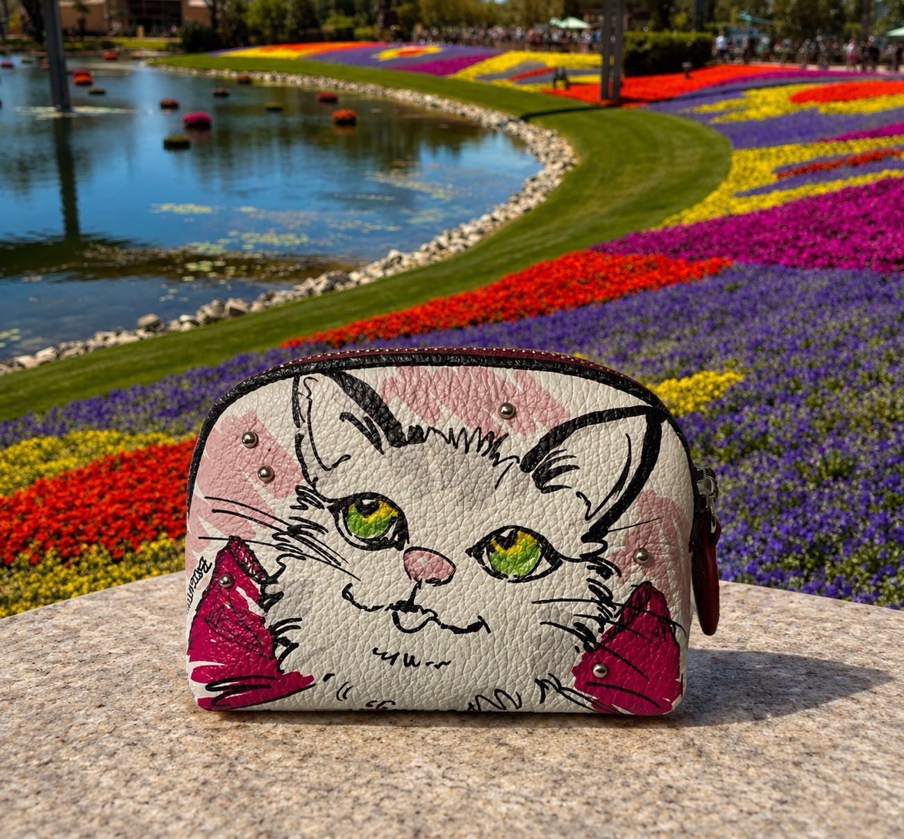 Brighton PARIS BLOOMS Coin Purse Boho Style E4254M Cat List $60