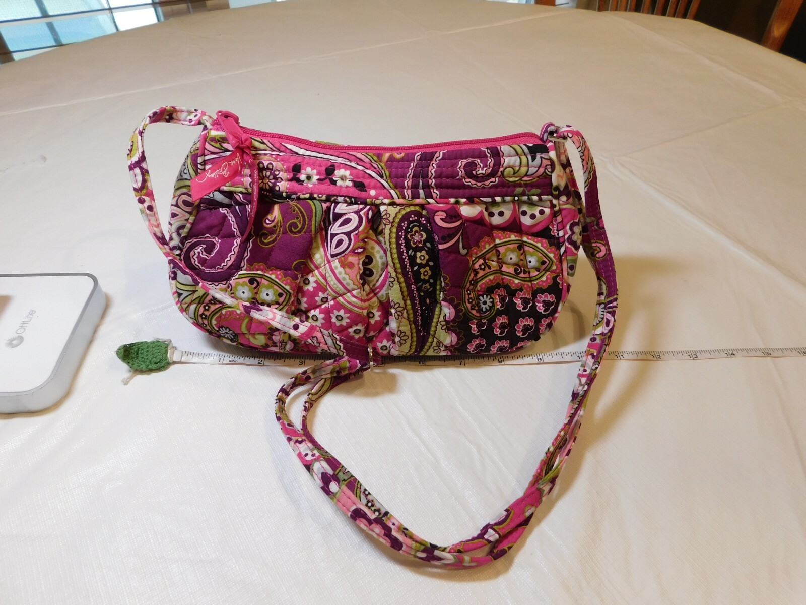 Vera Bradley Very Berry Paisley crossbody mini handbag purse shoulder bag retire