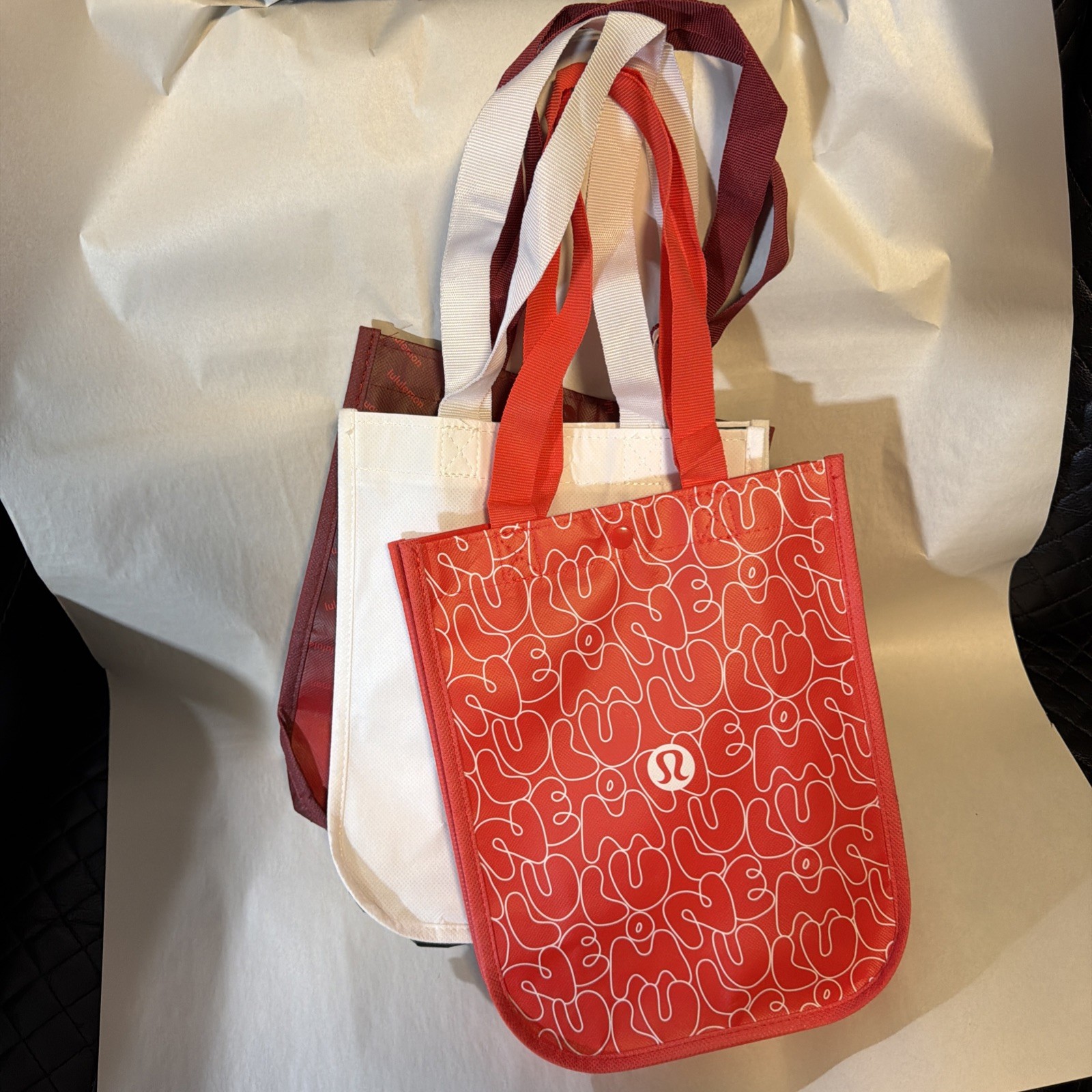 Lululemon lot 3 Tote Bags Set – Small 11in x 9.5in