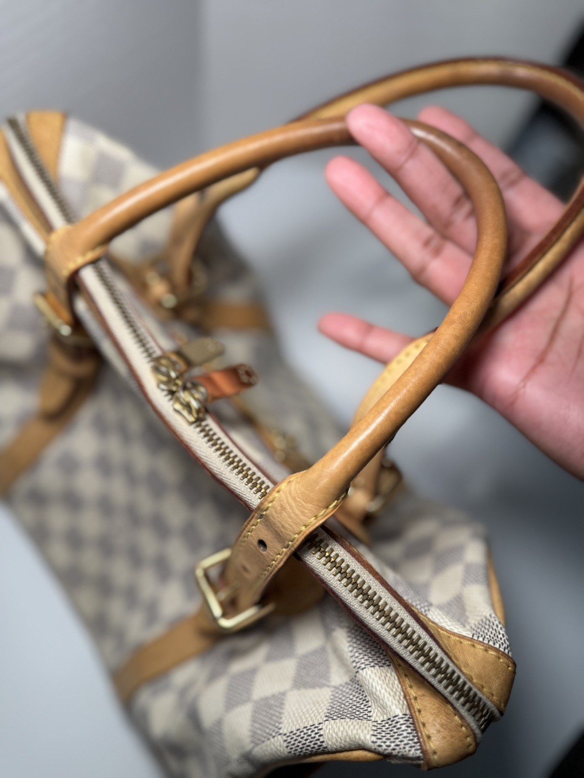 Louis Vuitton Berkeley in Damier Azur