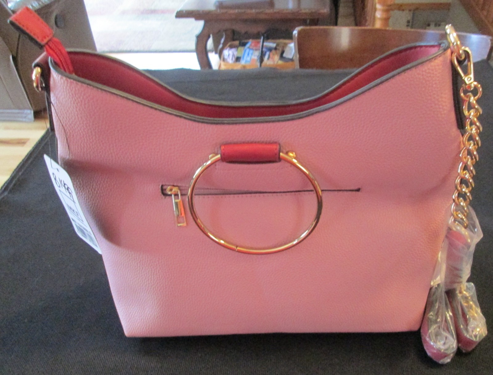 NEW MIA K COLLECTION MKF COLORBLOCK KYLIE TOP HANDLE SATCHEL NWT