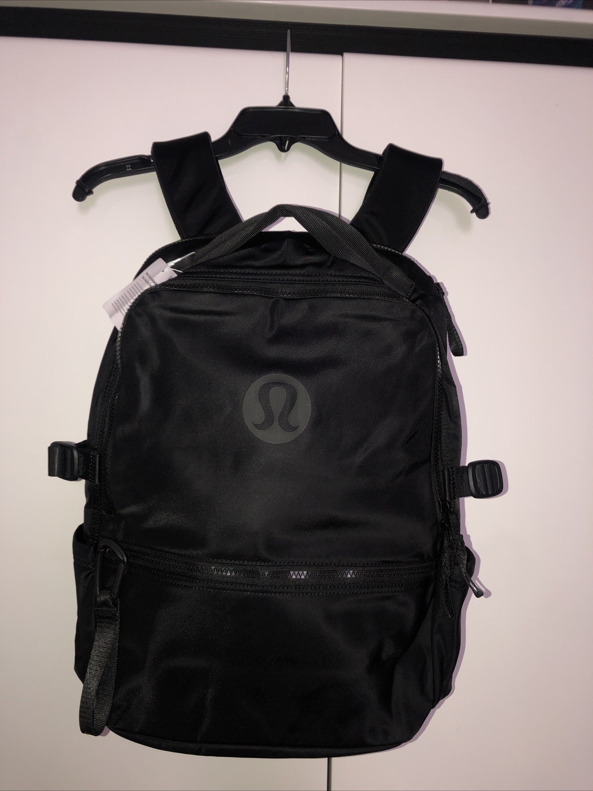 LULULEMON New Crew Backpack 22 L Black 15″ Laptop Padded Bag New with Tags