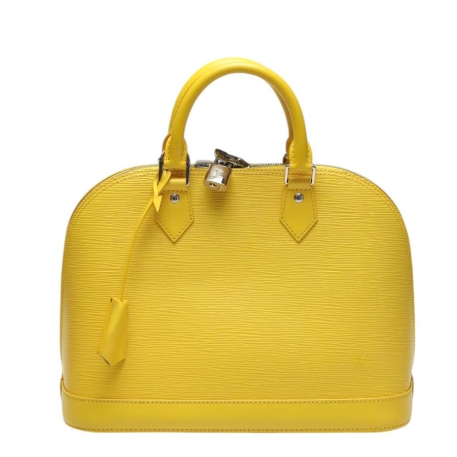 LOUIS VUITTON Bag: Alma M40619 Citron W31H24D15cm w/key lock;–