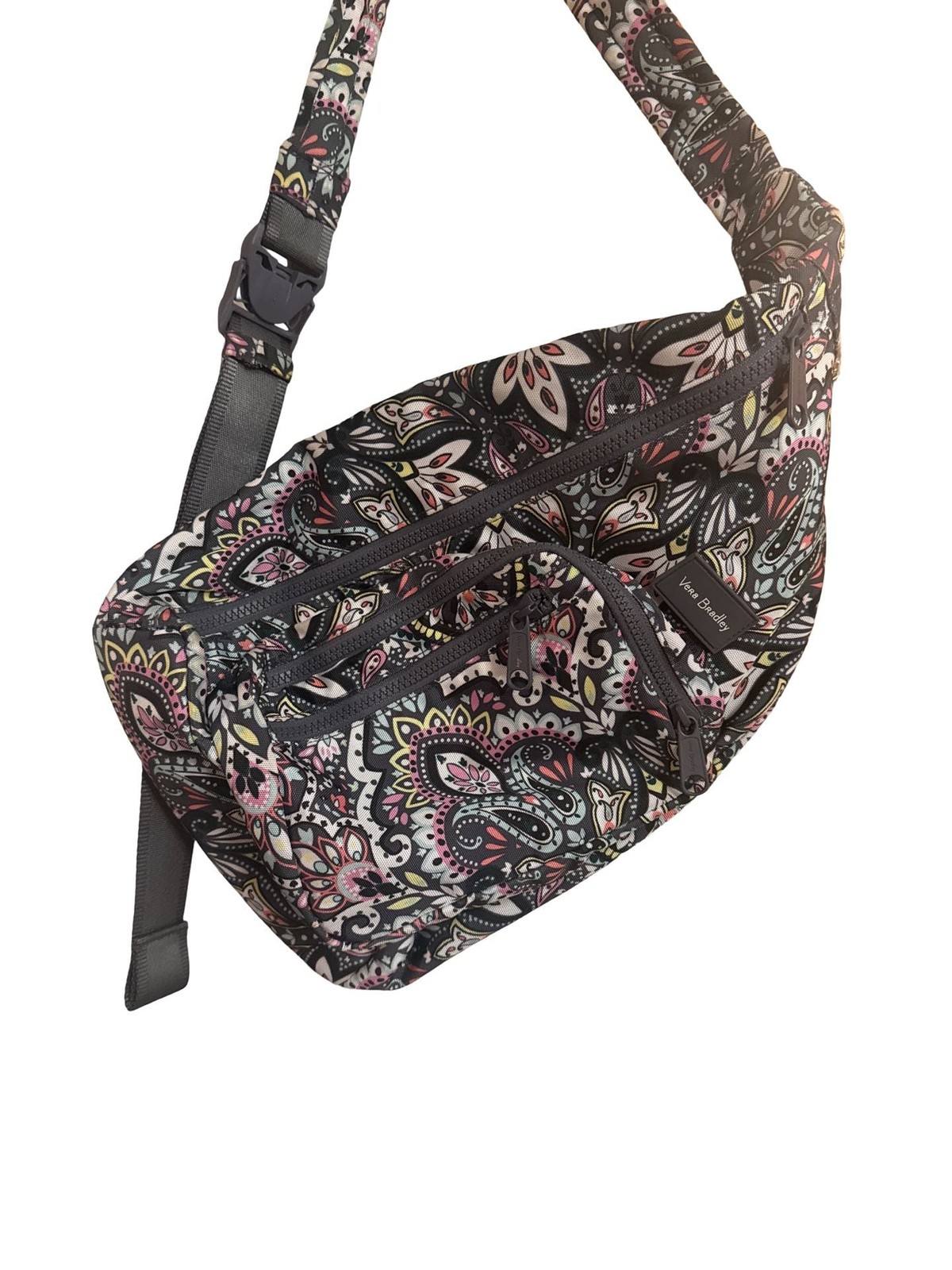Vera Bradley ReActive Essential Sling Backpack in Haymarket Paisley