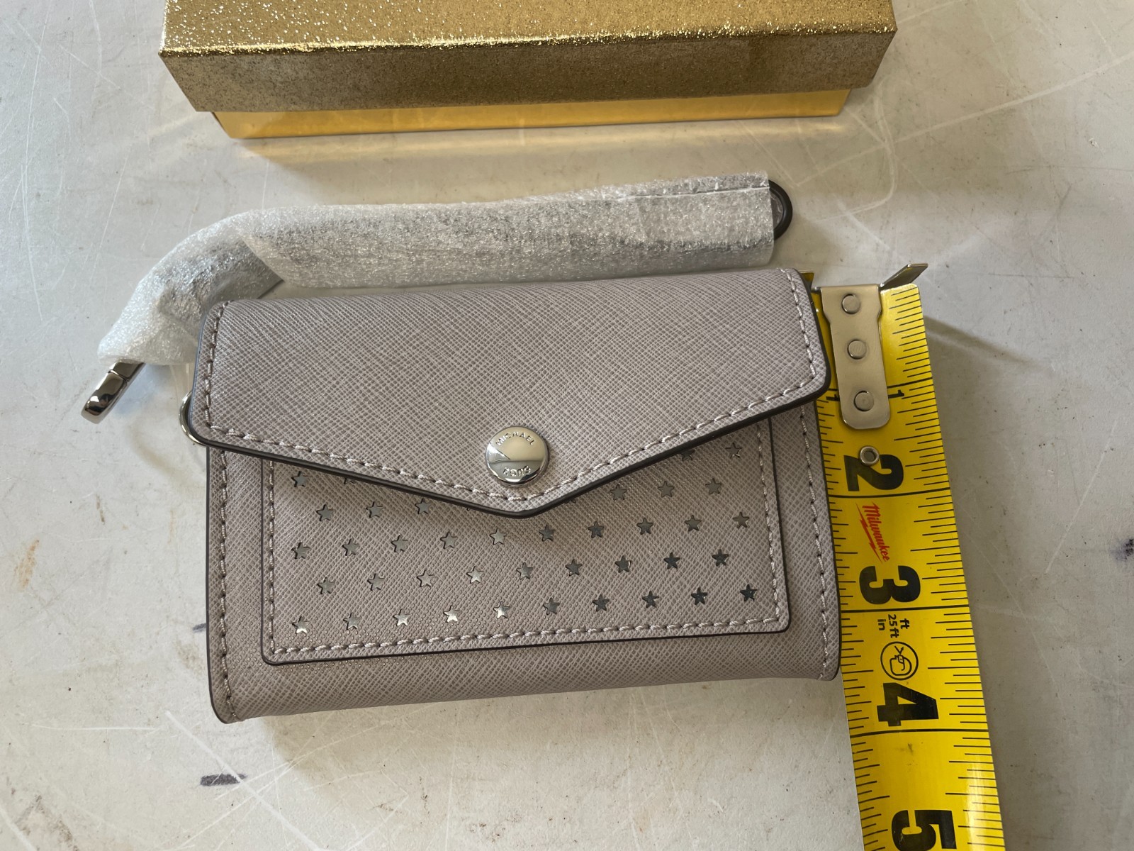 Michael kors Whitney Medium Top Handle Satchel Crossbody Bag Gray New