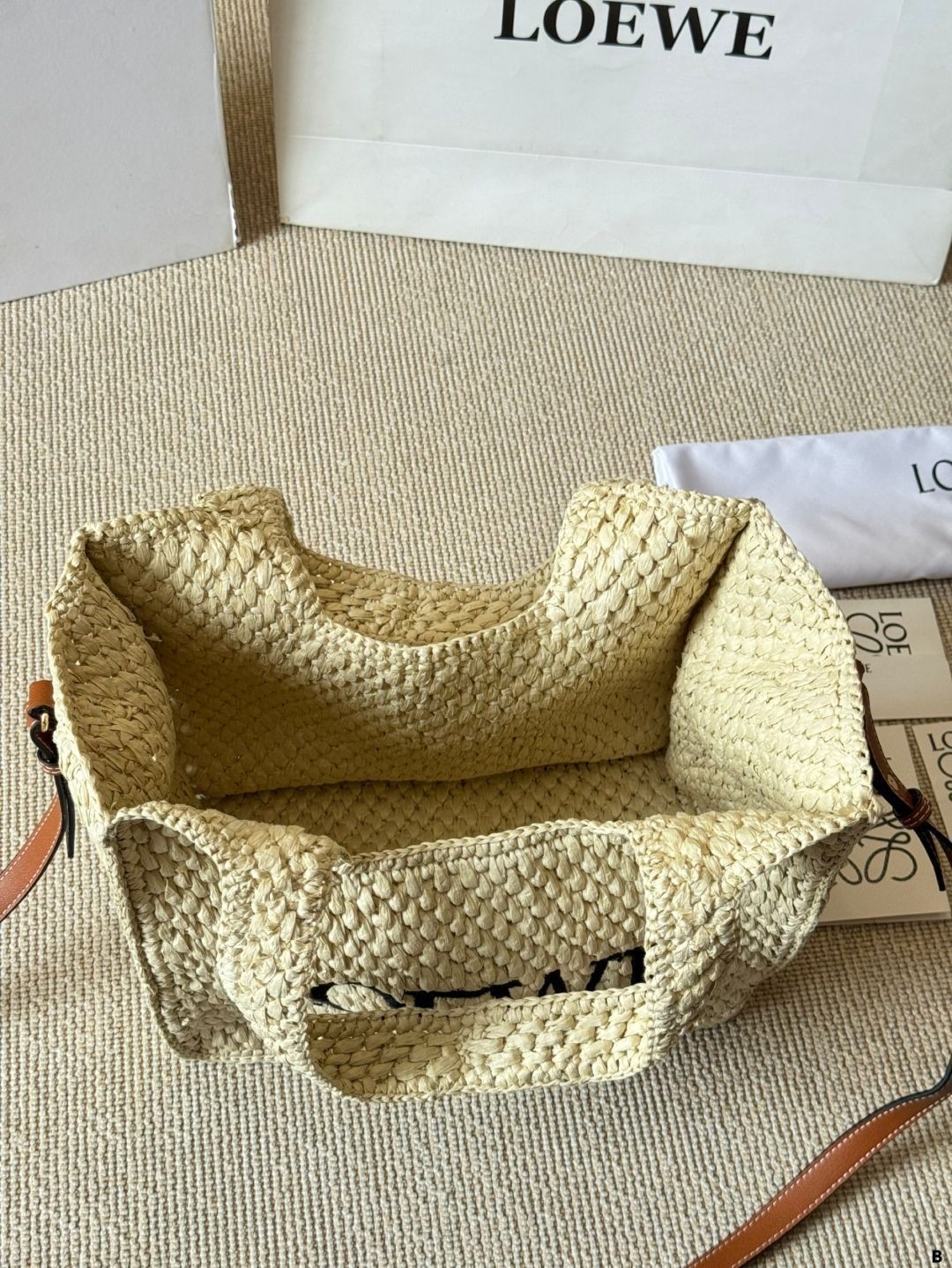 Grass Woven Basket Bag Vegetable Basket Braided Patchwork Shopping Bag Beach Res