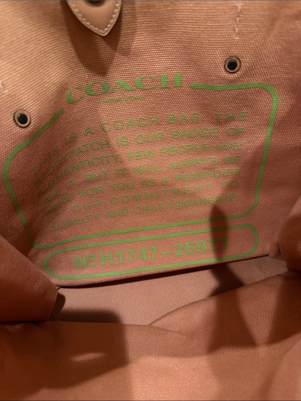 NWOT Coach Uni Tote [limited edition]