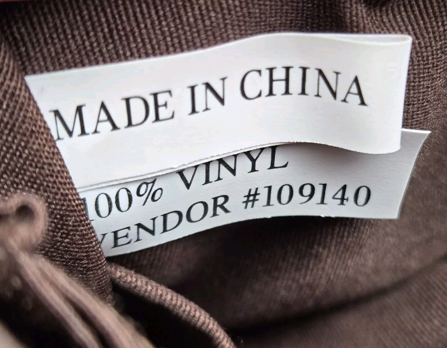 Worthington Messenger Bag Large Brown Vinyl Tote 16”x 12” Shoulder Straps VTG