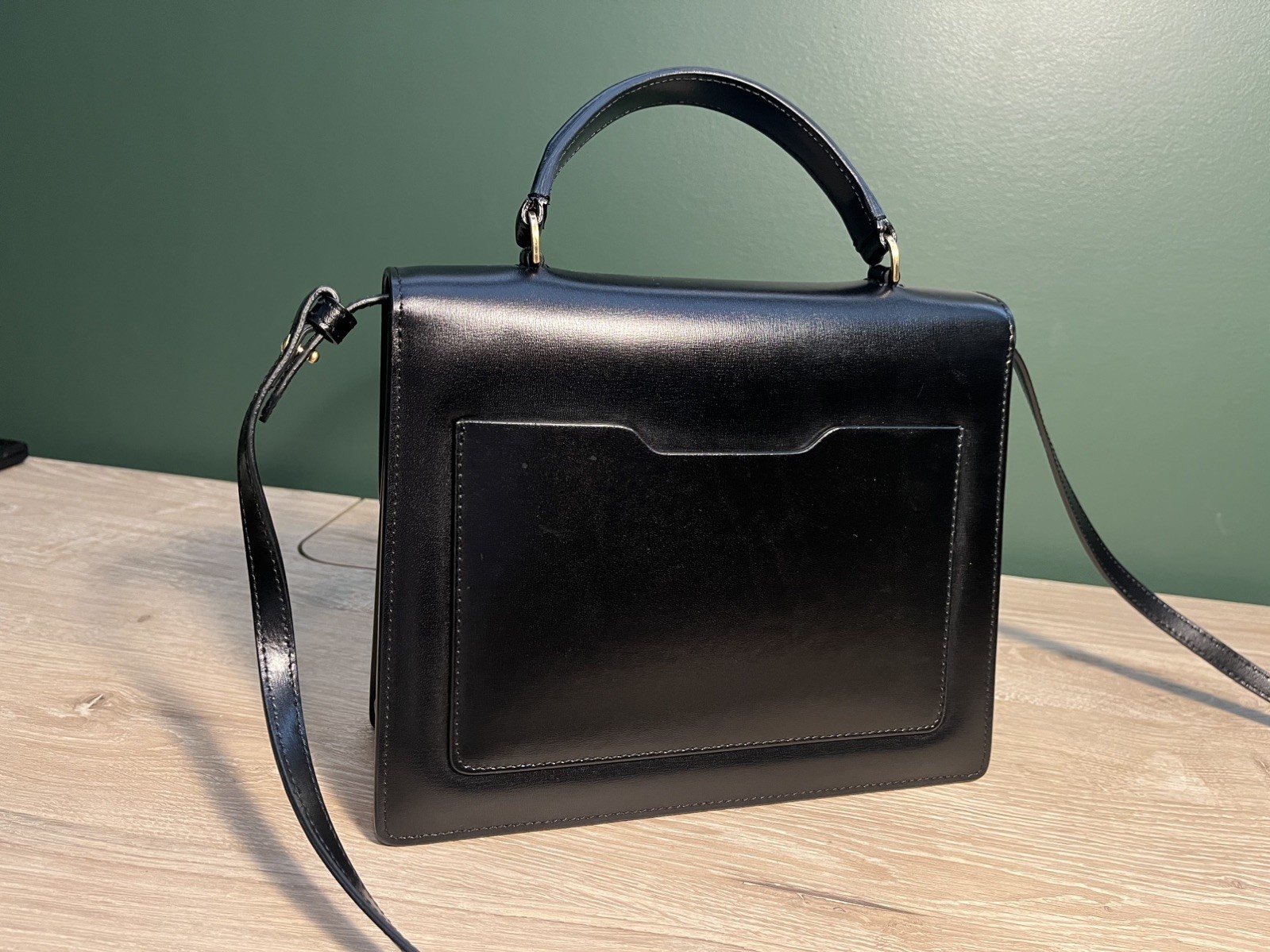 Off White Twist Jitney 2.8 Leather Bag
