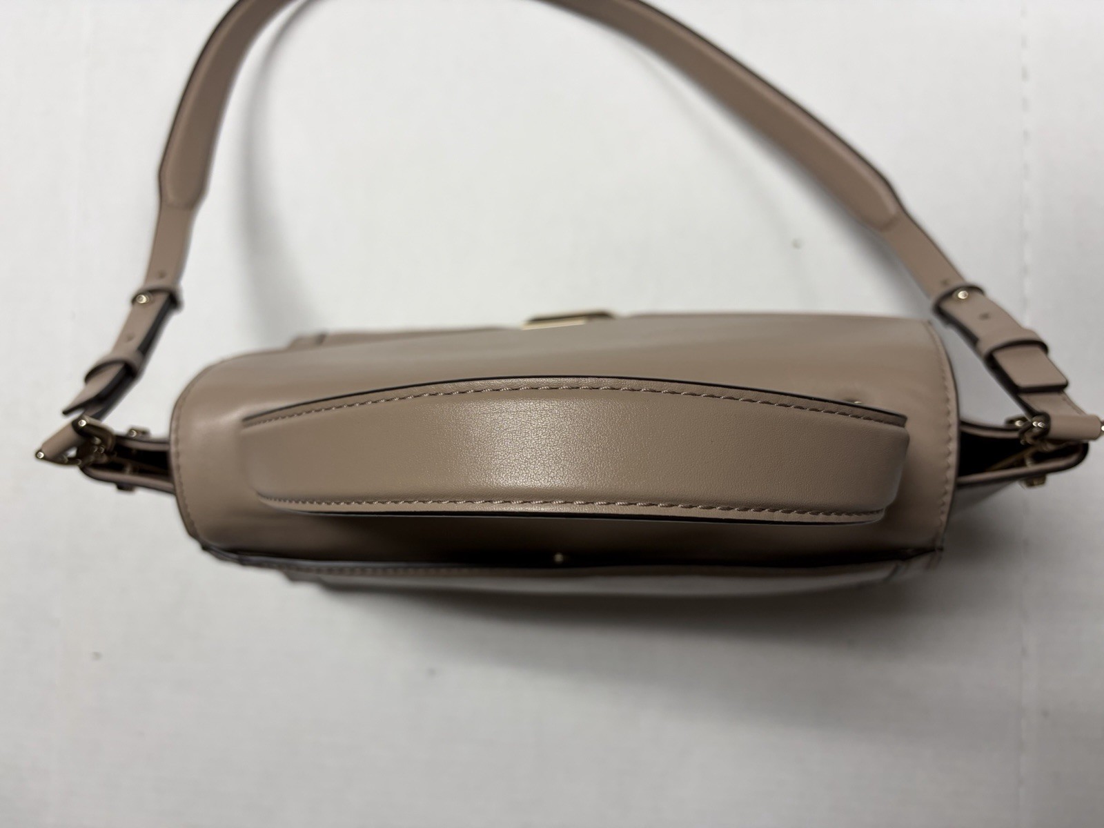 Michael Kors Whitney Large Satchel Top Handle Leather Handbag Adjustable Strap