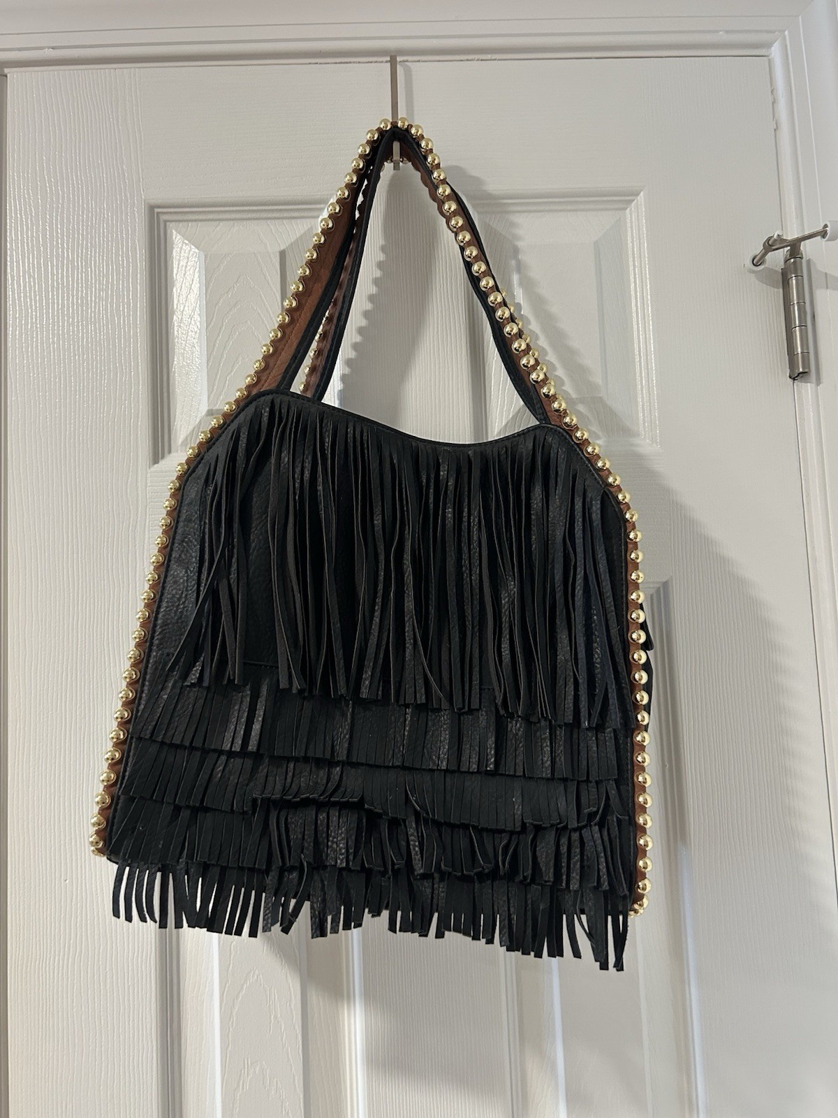 Big Buddha – Fringe Shoulder Bag – See Description