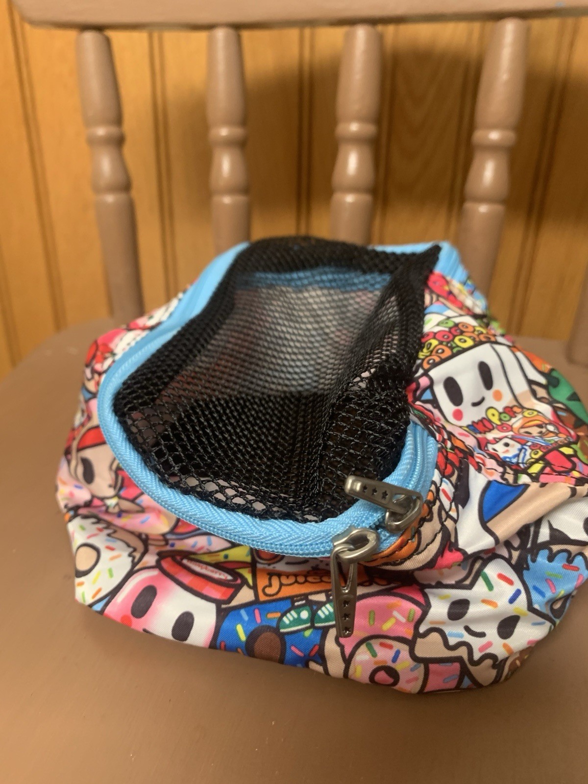 2 NWT Mesh Zipper Packing Cube Mini Case Travel Bag Tokidoki x JuJuBe Kawaii