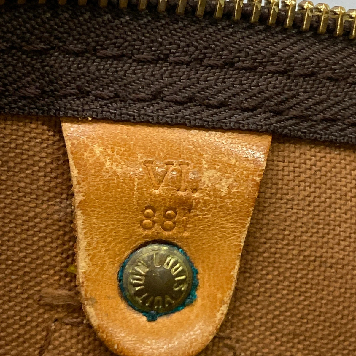 LOUIS VUITTON Speedy 35 M41524 Monogram VI.881 Handbag Monogram Canvas
