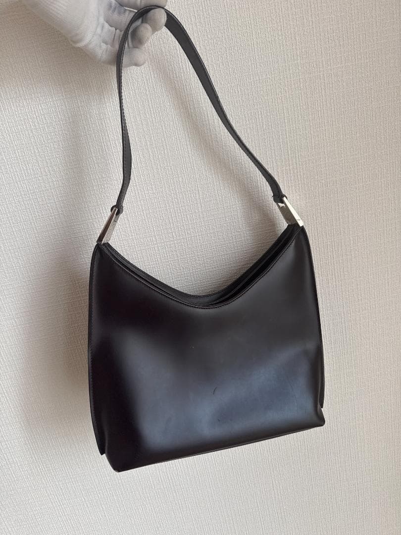 GUCCI Leather Handbag Shoulder Bag Women Auth 6.88 x 11.41 x 3.93inch