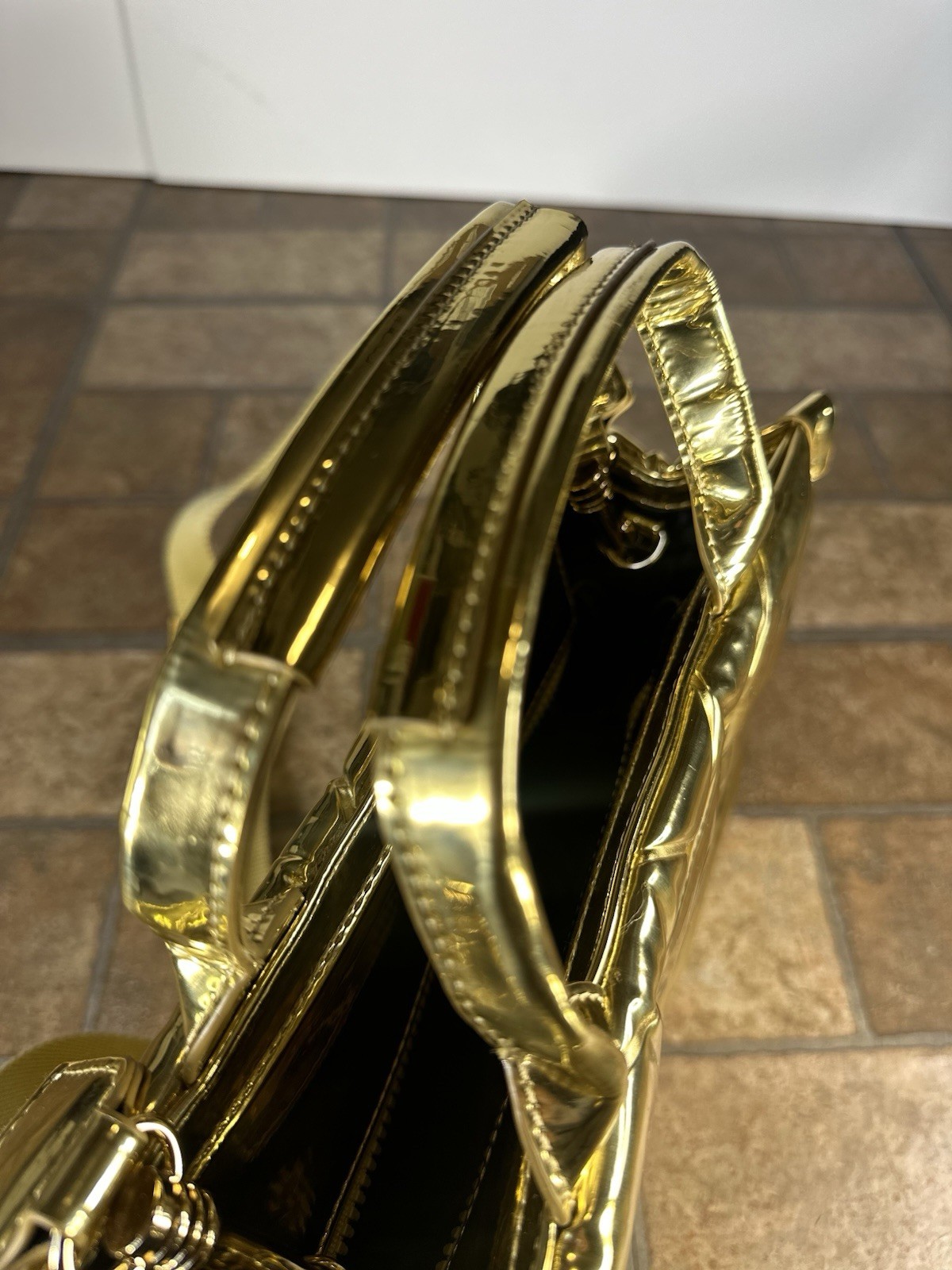 Kurt Geiger London BAG Southbank yellow Gold