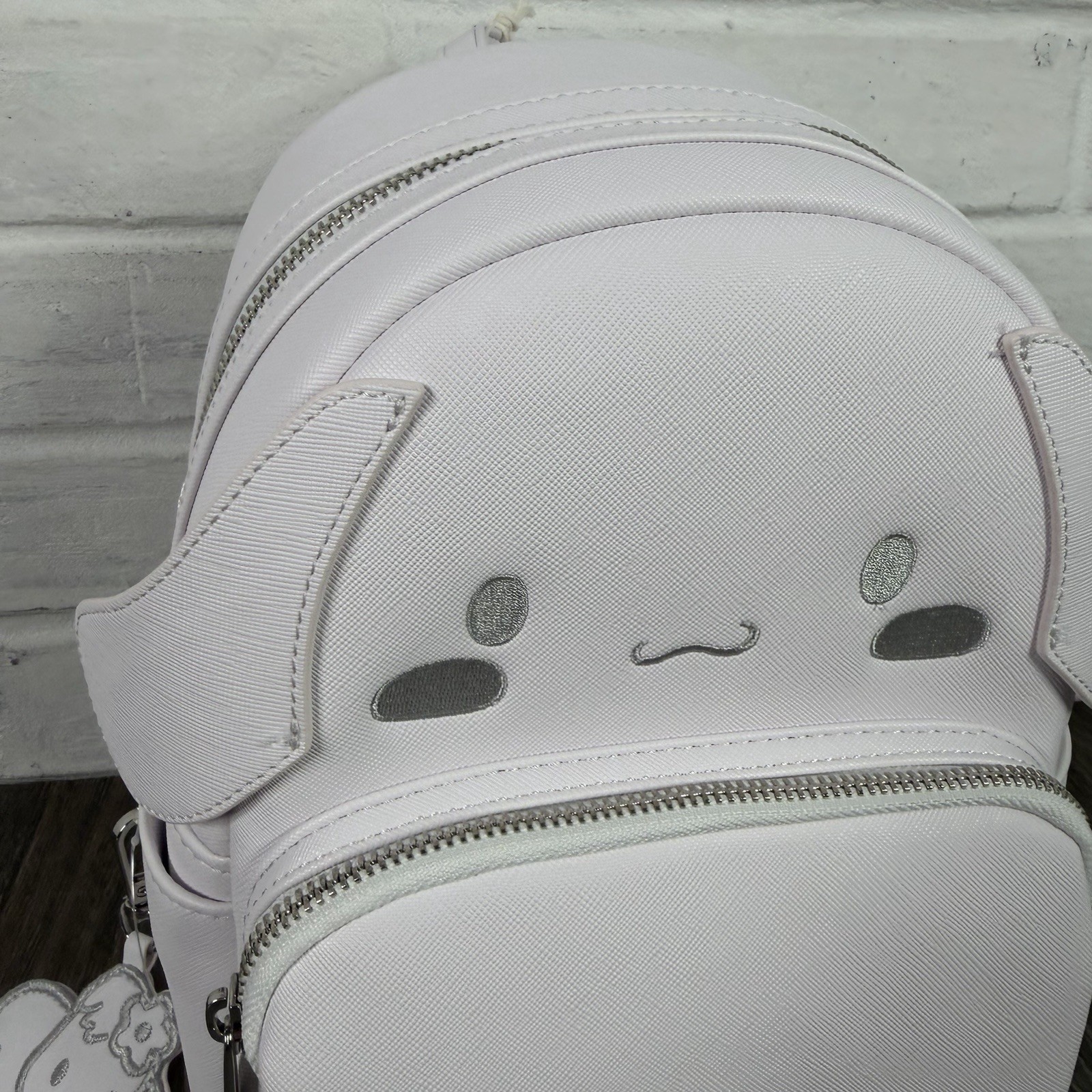 Loungefly Sanrio Cinnamoroll Monochrome Cosplay Mini Backpack White New 2025