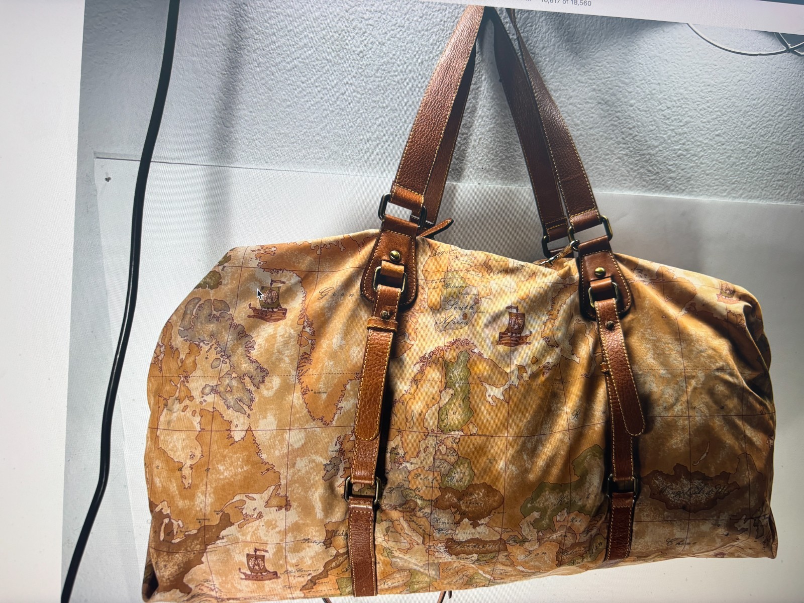 ALVIERO MARTINI PRIMA CLASSE MILAN ITALY-NWT $1275.00 NOW $334.00 OVERNIGHTER