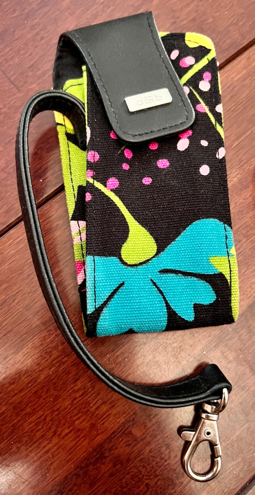 Croft & Barrow Shoulder Bag Purse Handbag Floral Design Double Strap Zips