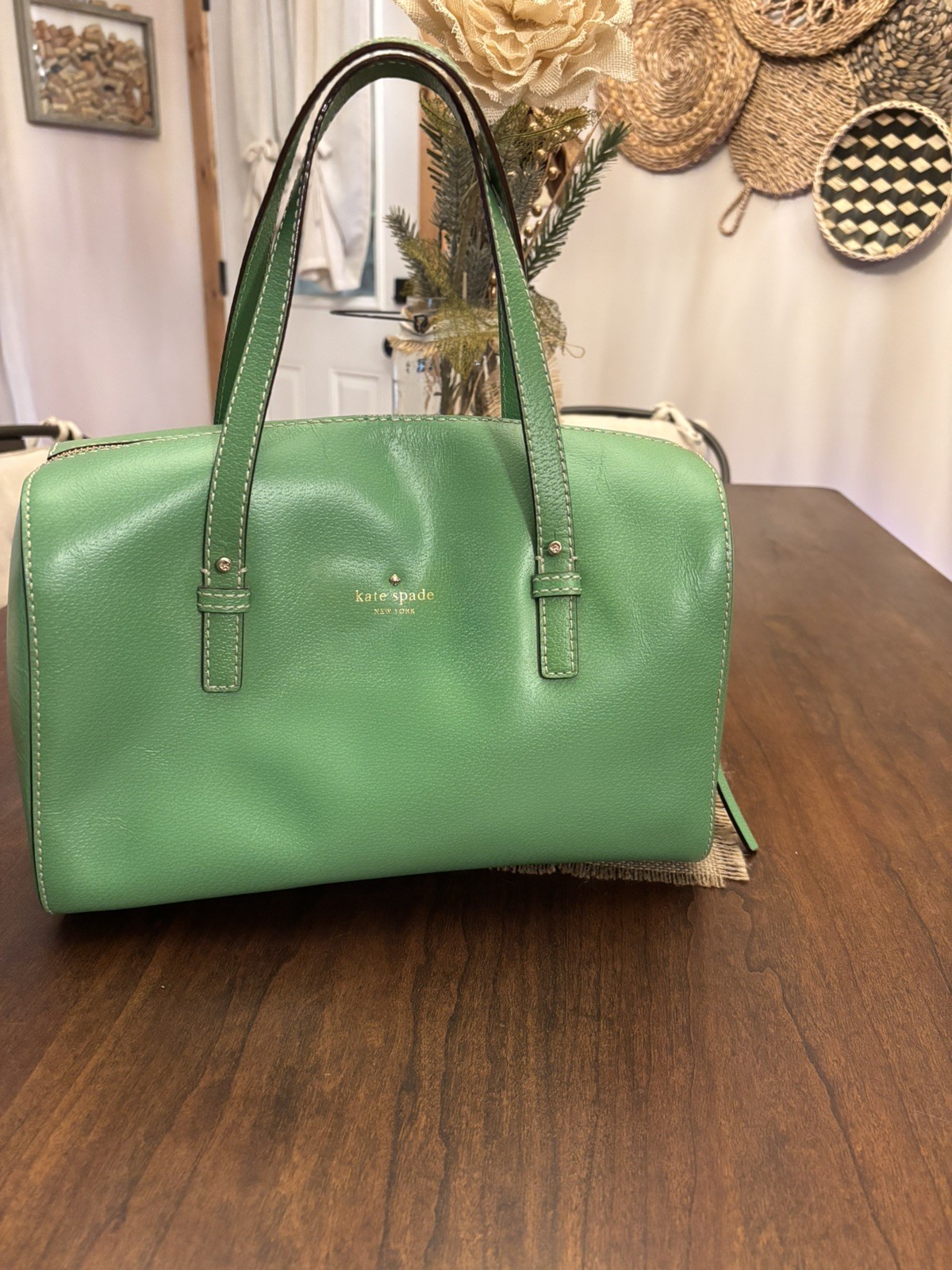 Kate Spade New York Grove Court Maise Satchel – Vibrant Green