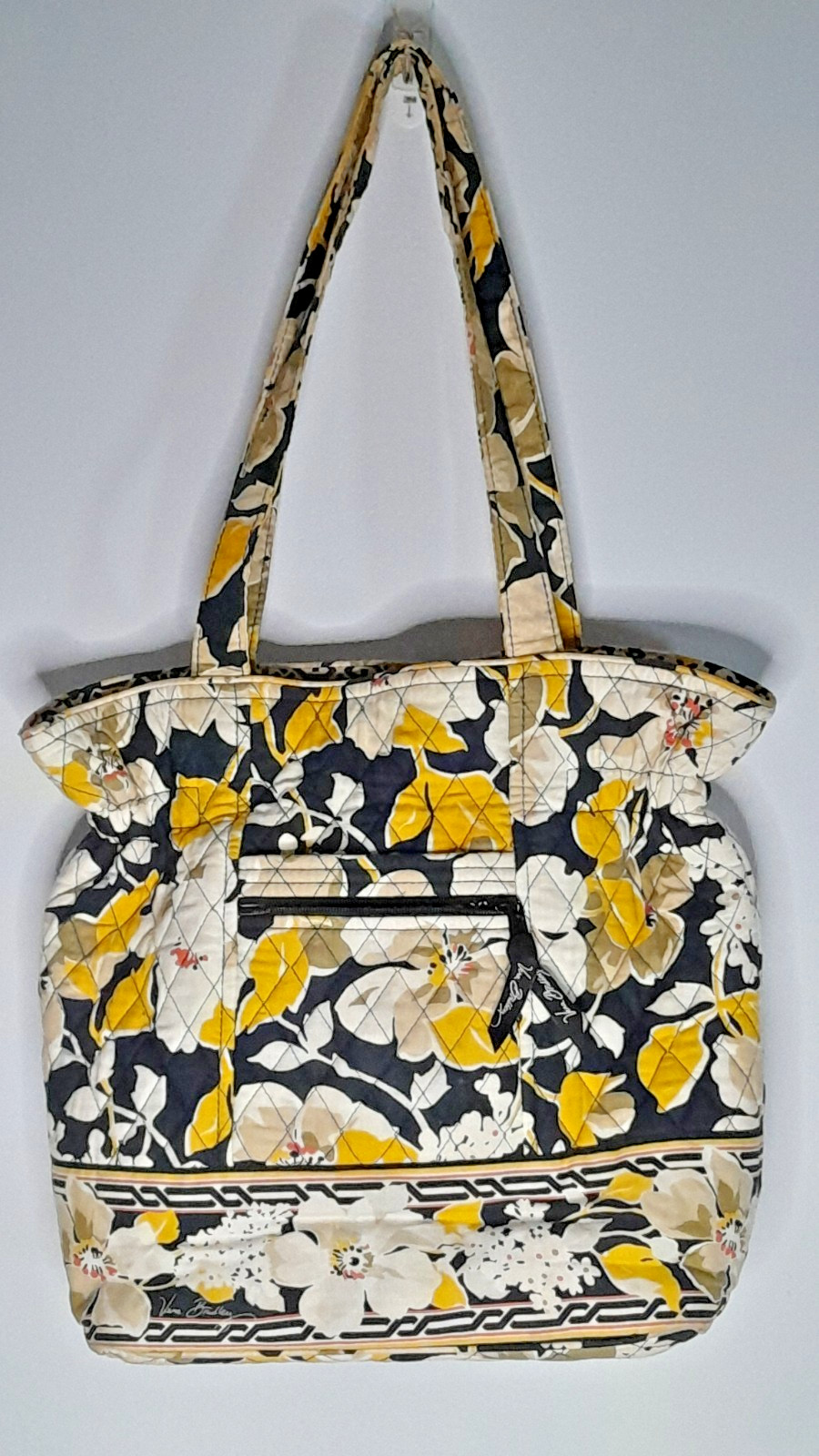 Vera Bradley DOGWOOD Snap Tote LAURA Satchel Shoulder Bag Purse 12 x 14
