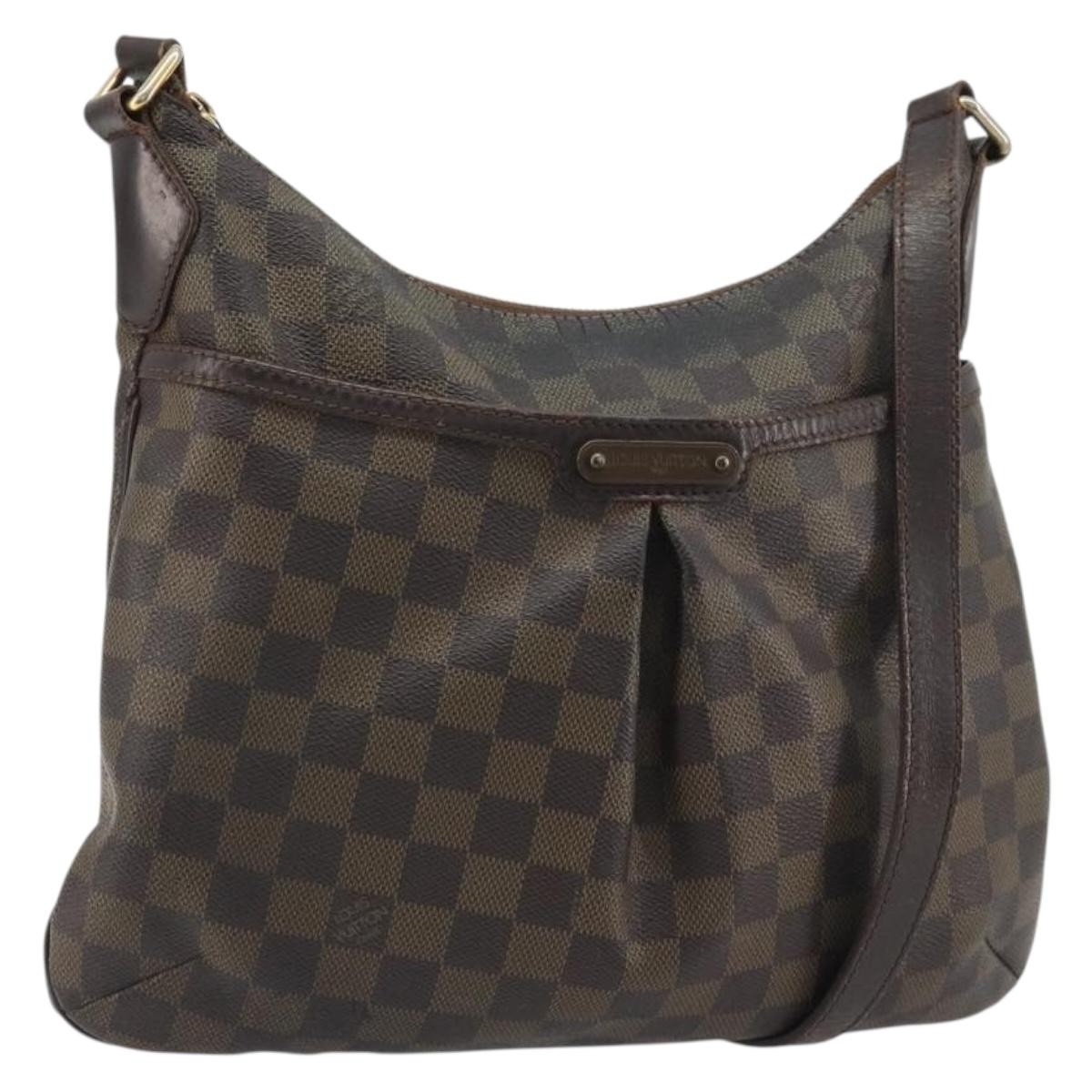 LOUIS VUITTON Damier Ebene Bloomsbury PM Shoulder Bag N42251 LV Auth 188344