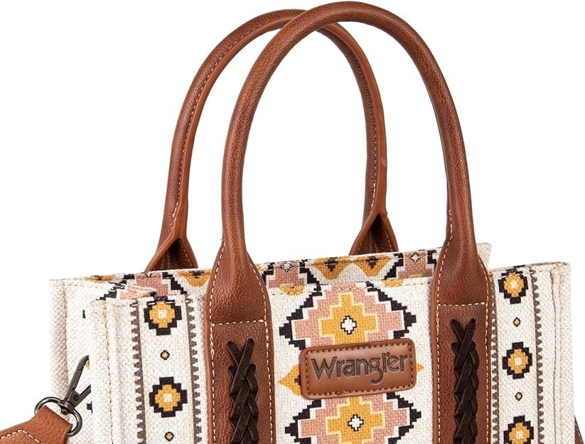 Montana West Wrangler Tote Bag for Women Western Shoulder Purses Boho Aztec Satc