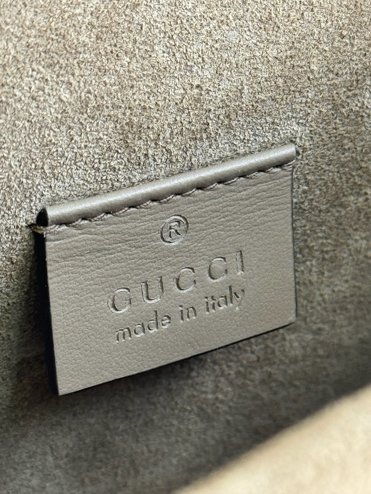 Gucci Dionysus Mini GG Supreme Beige Suede Shoulder Bag 421970