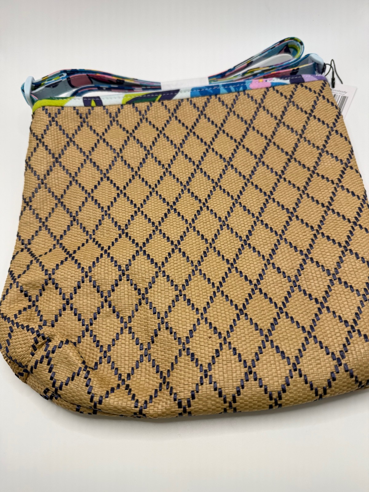 Vera Bradley Beach Crossbody Bag Marian Floral Nautical Whale NWT Style 25637