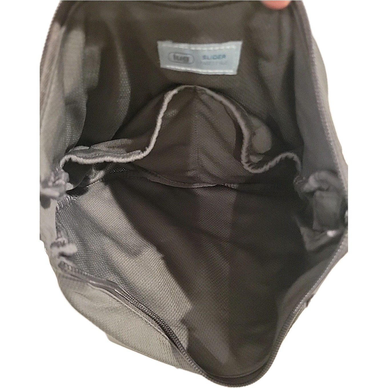 Lug Slider Freestyle Crossbody Bag- Gunmetal Grey