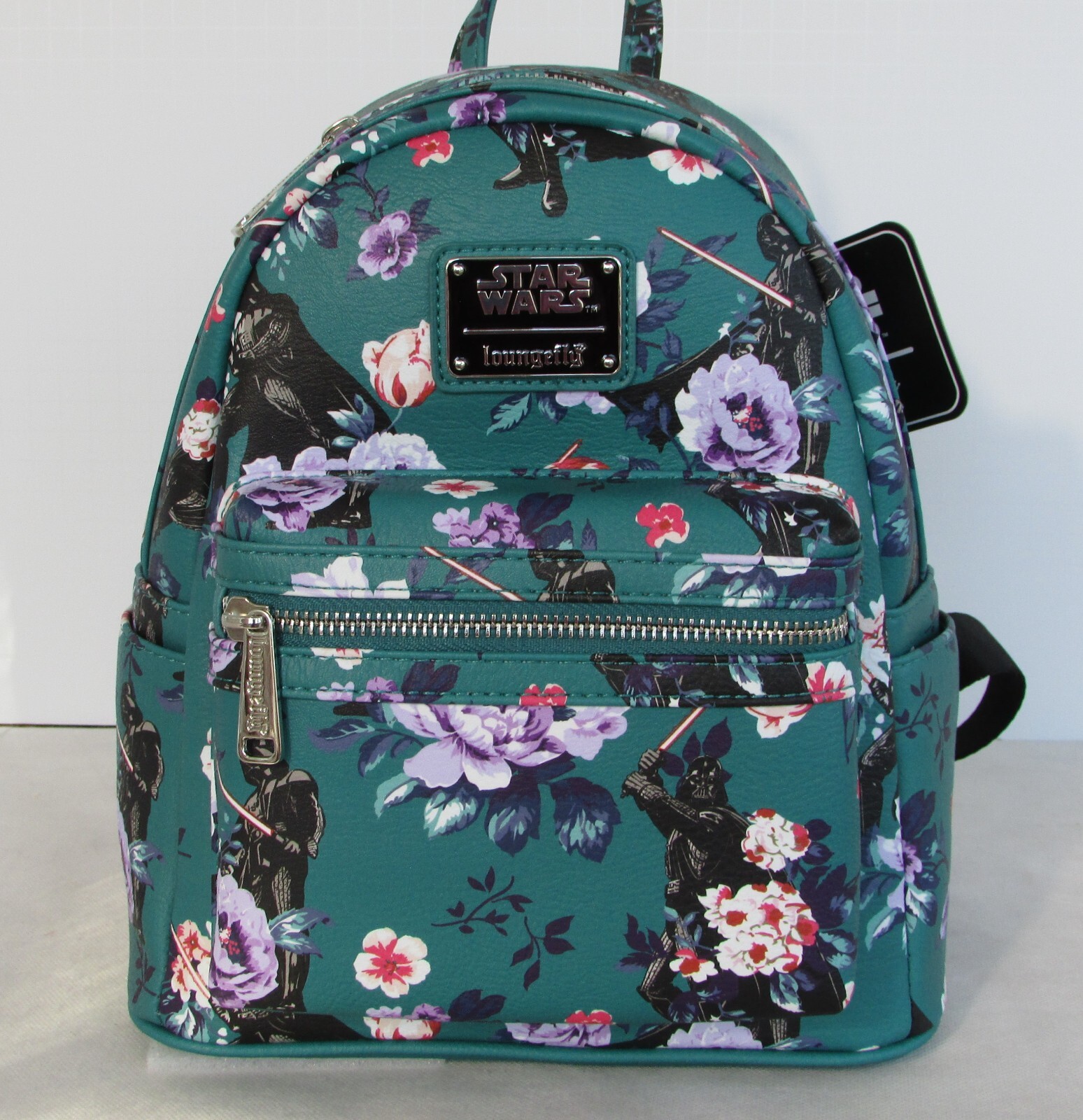 Star Wars Loungefly Floral Darth Vader Mini Backpack ACTUAL BAG Limited Ed NWT