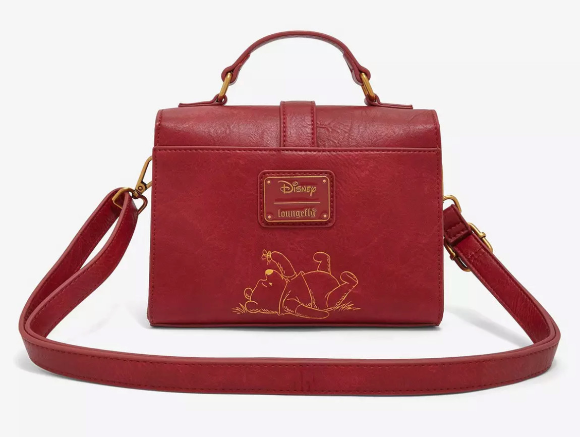 EXCLUSIVE Loungefly Disney Winnie Pooh Honeycomb Crossbody Wallet 2PC Set NWT