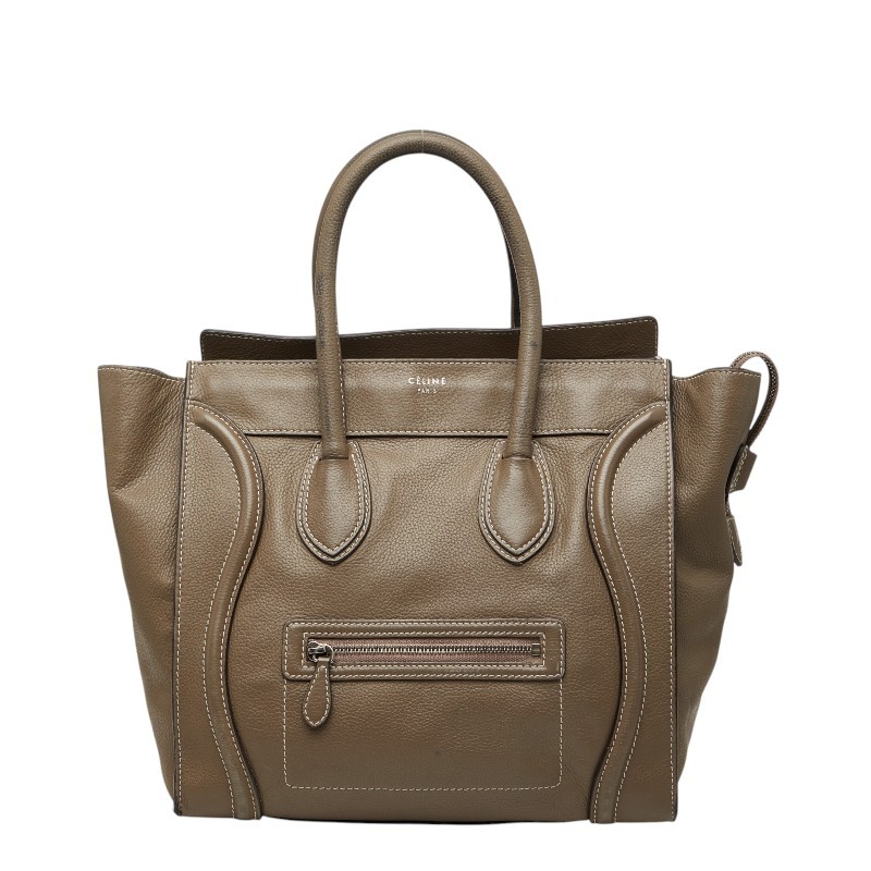 CELINE Luggage mini shopper Handbag Tote Bag Women 【Used】