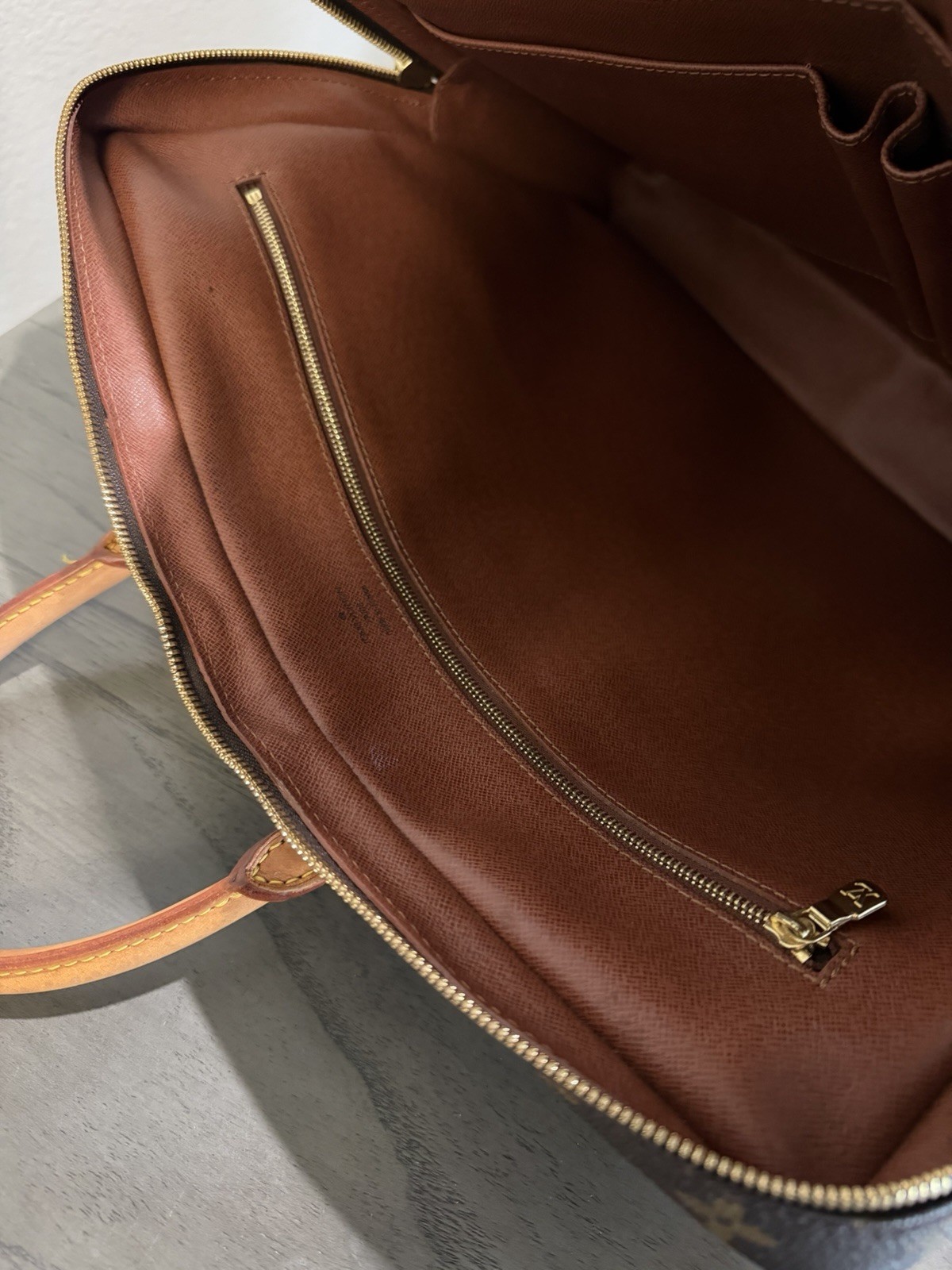 Louis Vuitton Vintage Monogram Serviette Porte Documents Voyage Briefcase