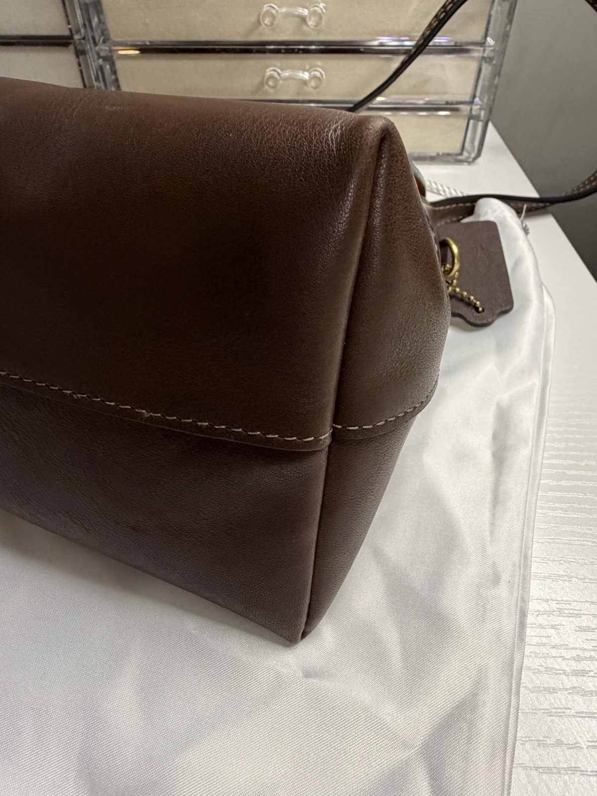 Coach Chelsea 30 Maple Shoulder Bag