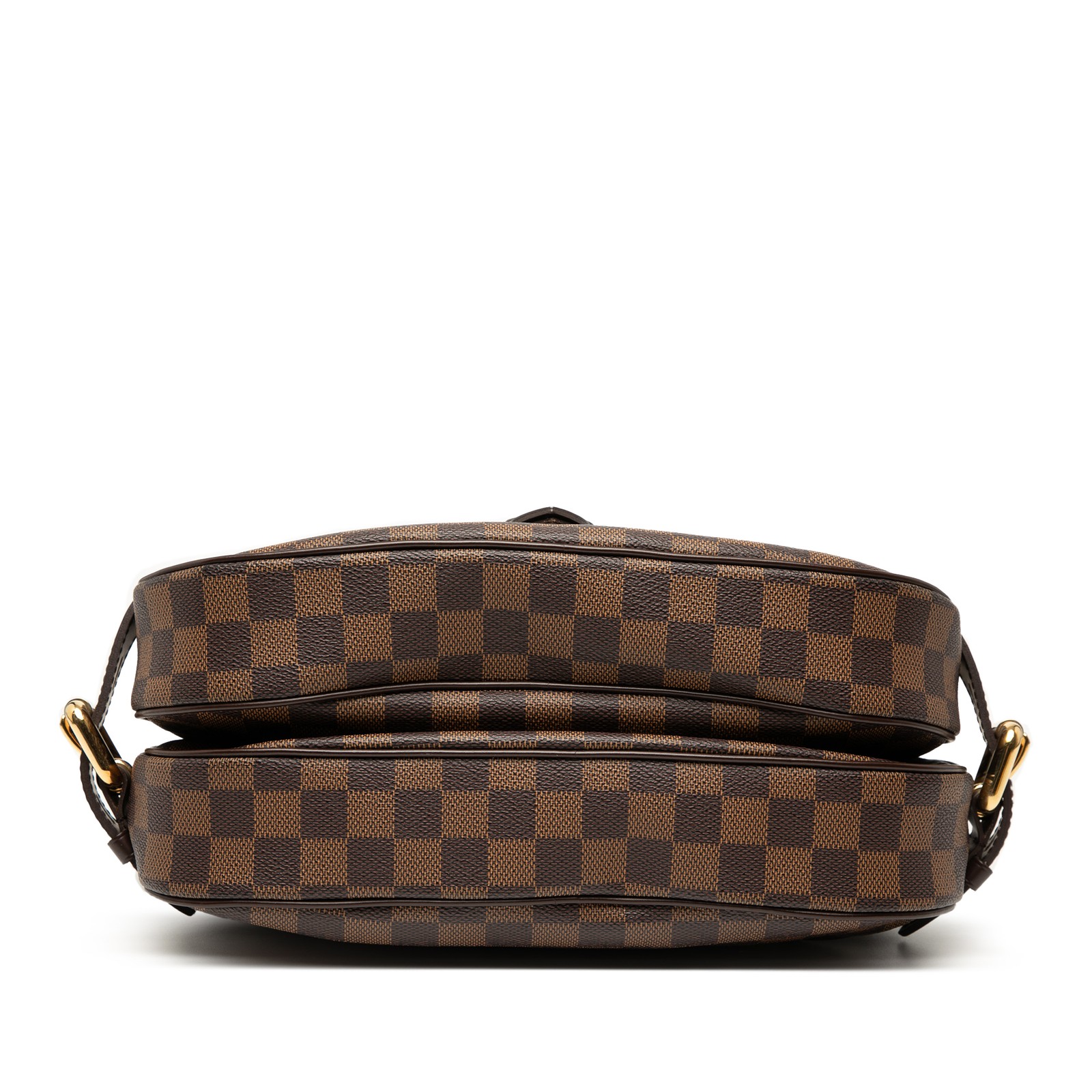 Louis Vuitton Damier Ebene Highbury Pre-Loved Shoulder Bag Brown