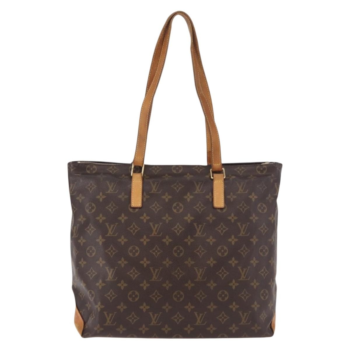 LOUIS VUITTON Monogram Cabas Mezzo Tote Bag M51151 LV Auth 183867