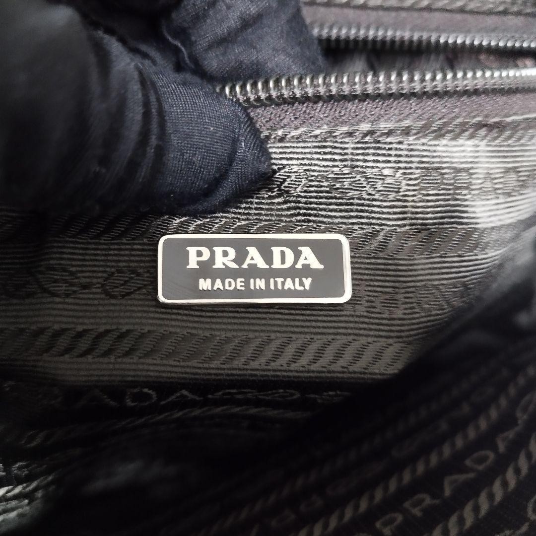 PRADA Archive Vintage Mini Bowling Boston Bag Handbag Red Leather from Japan