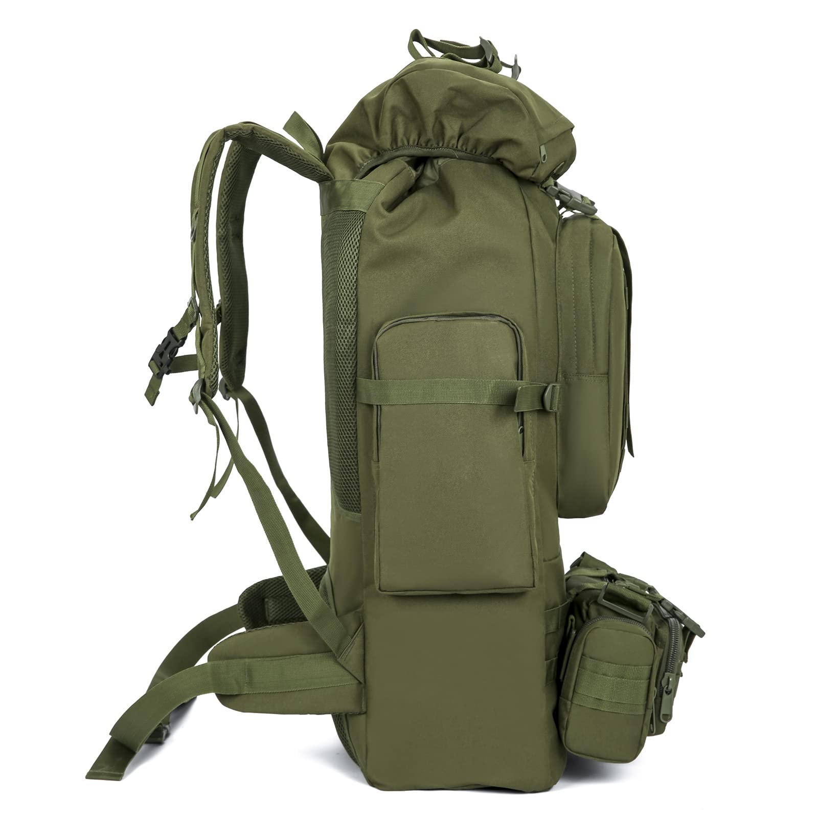 100L Camping Hiking Backpack,Molle military Tactical rucksack backpack,Waterproo