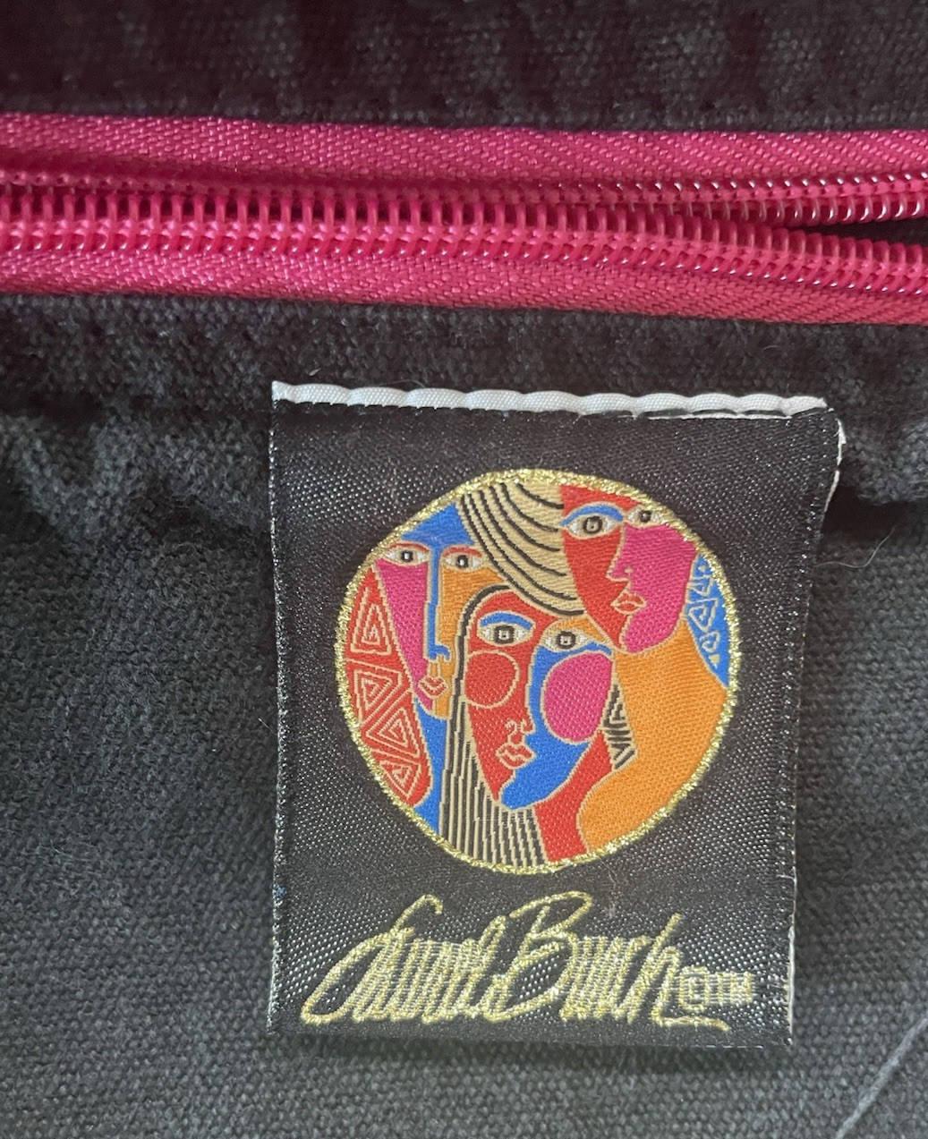 Horse Art Laurel Burch Bag Purse Embracing Horses Canvas Equine Black Beauty