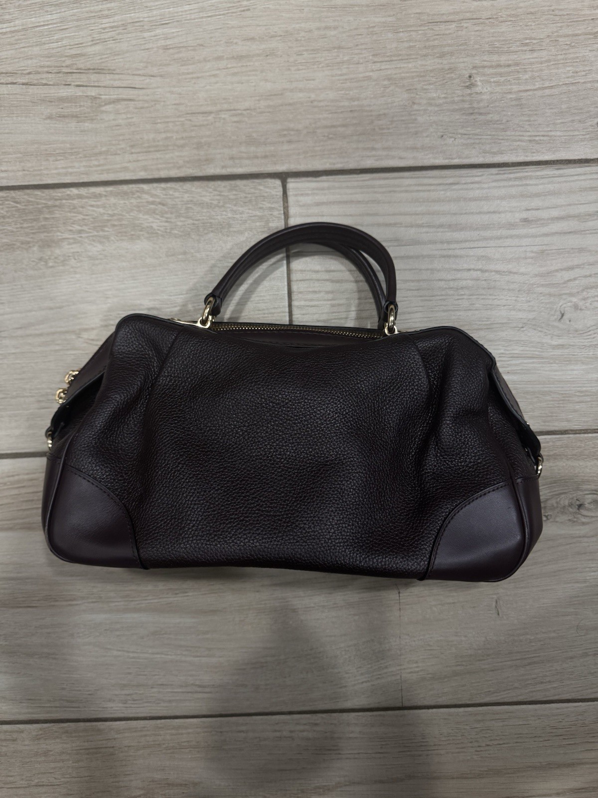 COACH Oxblood Lane Satchel