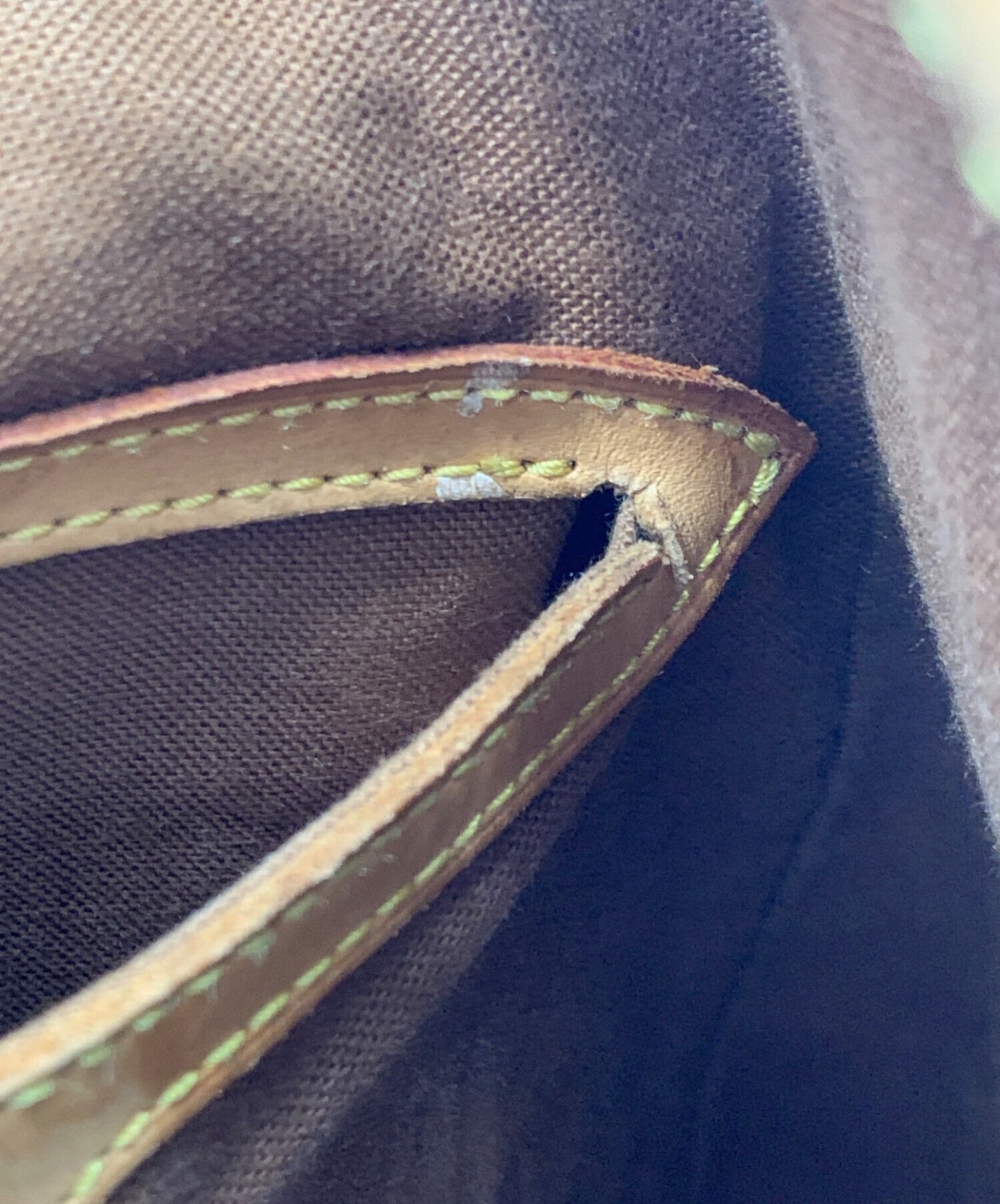 Louis Vuitton Montsouris GM M51135 Brown Bag #TFB4500