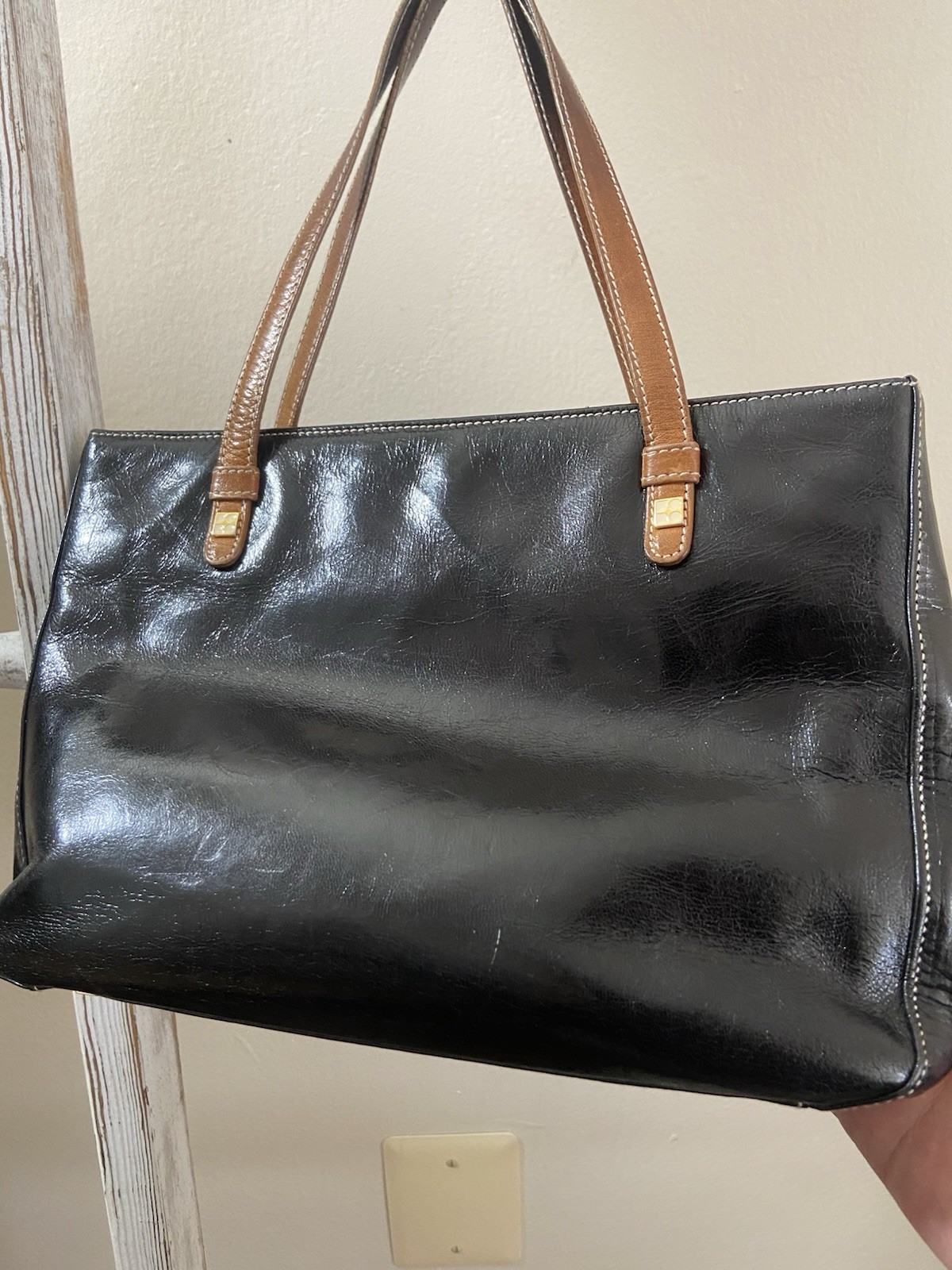 4-PIECE Kate Spade Leather Hand Shoulder Bag Lot, Fair-Good Cond