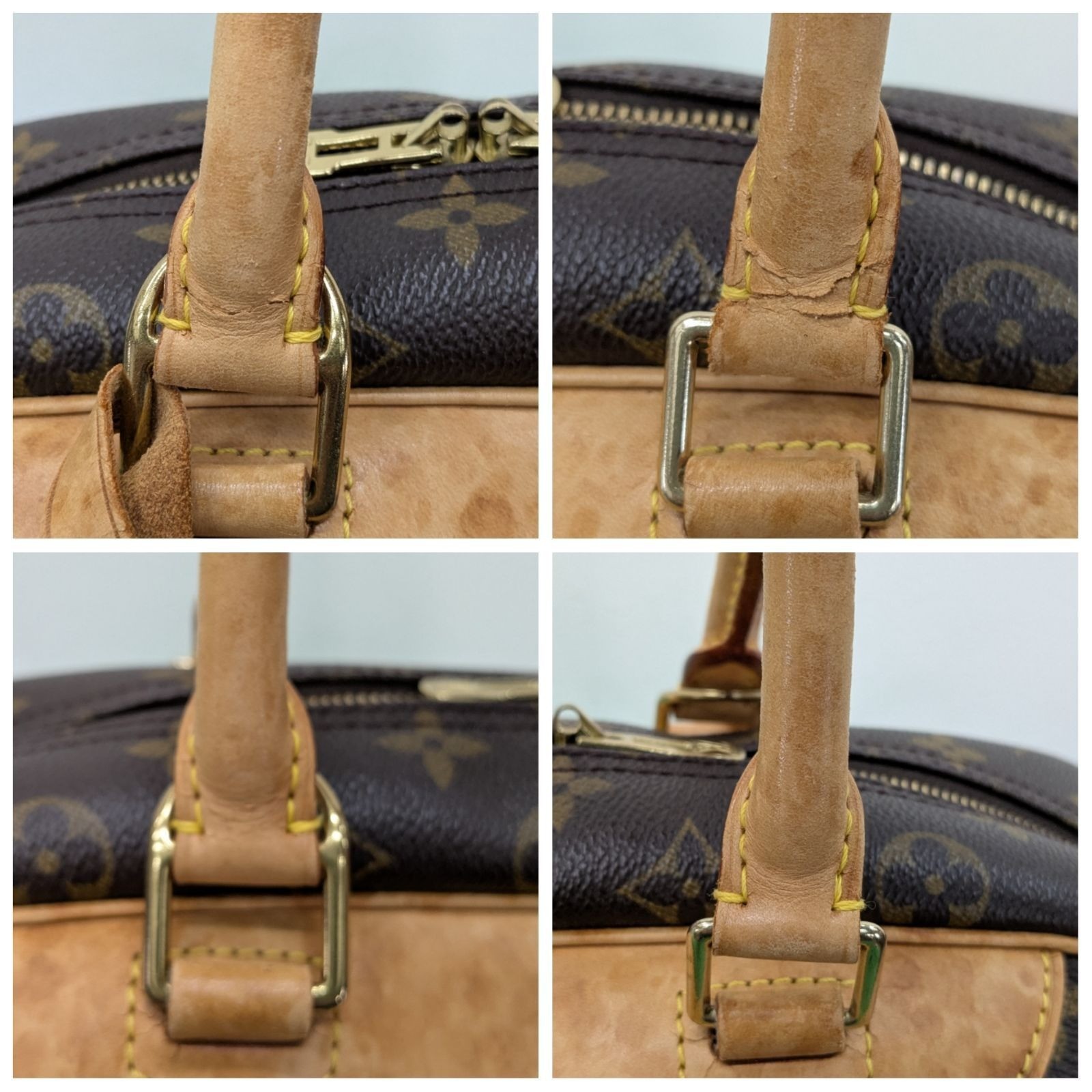 Louis Vuitton Deauville Handbag Monogram M47270 9.8*12.9*5.3 inch